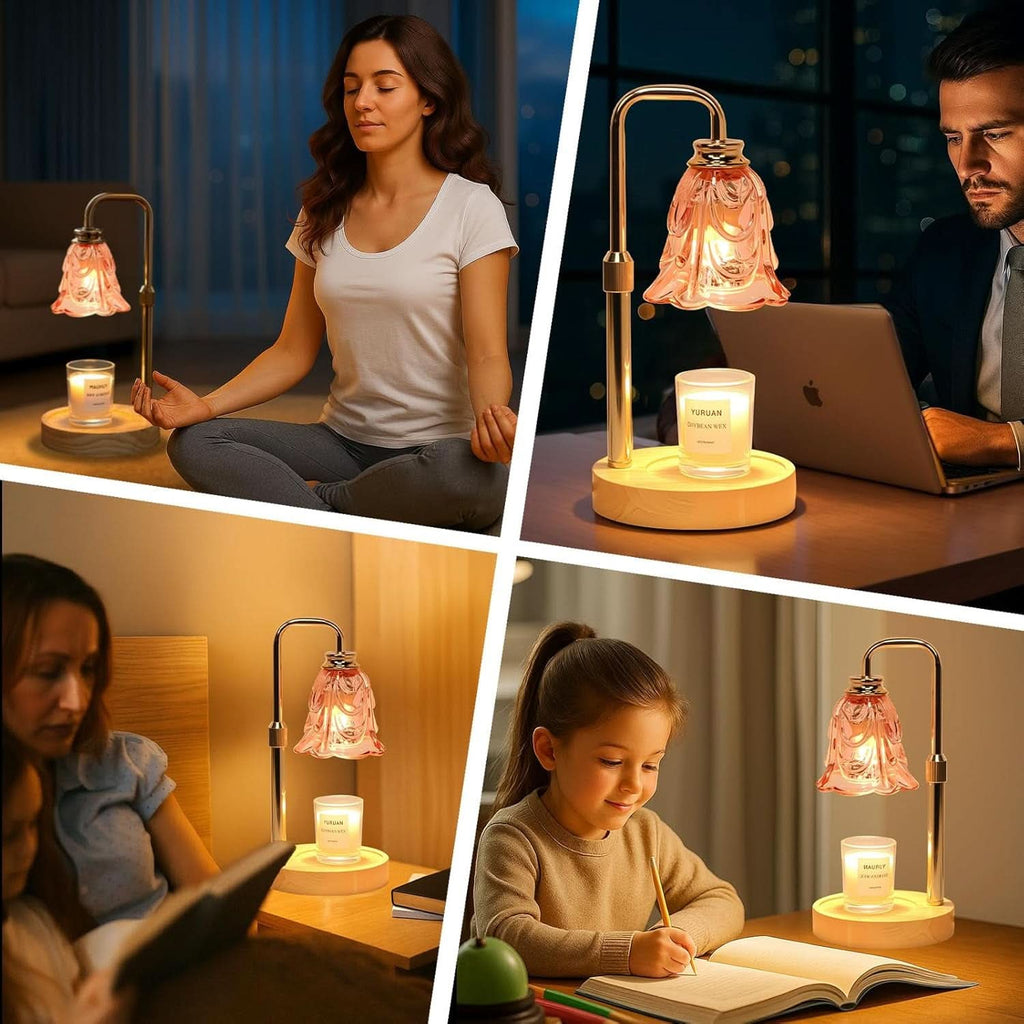Candle Warmer Lamp With Programmable Timer Dimmable-4