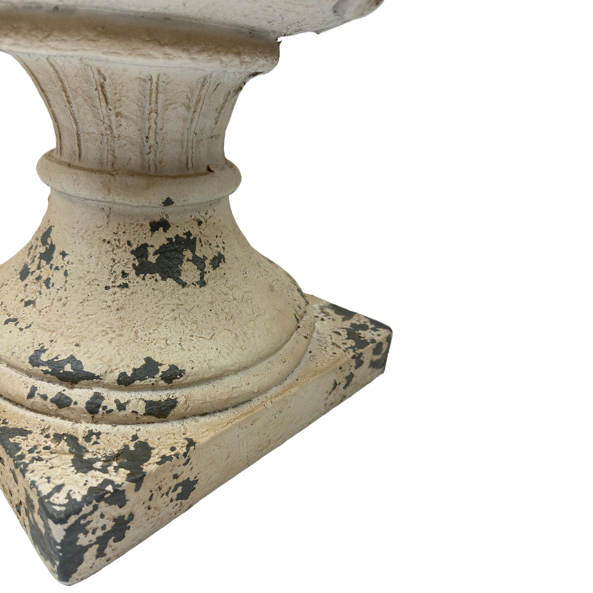 Tall Magnesium Oxide Garden Planter – Antique White