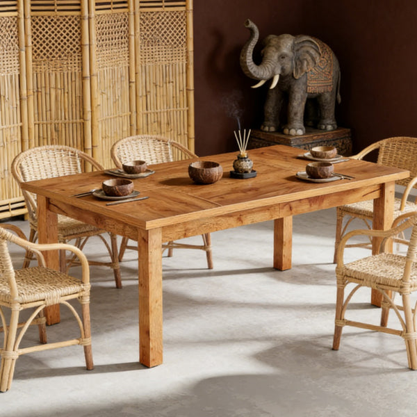 70.9" Modern Dining Table for 6–8