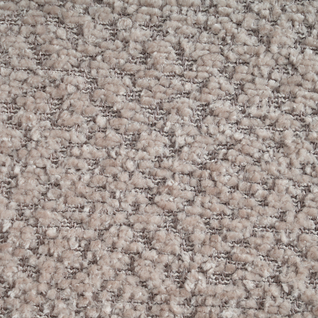 28" Curved Bouclé Accent Chair