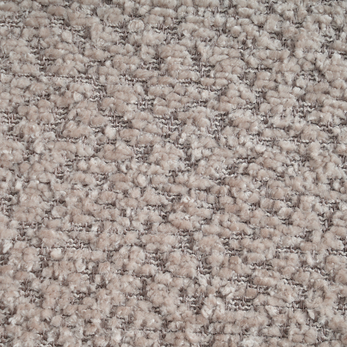 28" Curved Bouclé Accent Chair