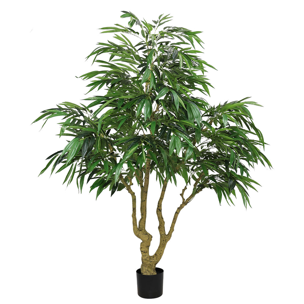 7′ Artificial Willow Tree in Black Pot