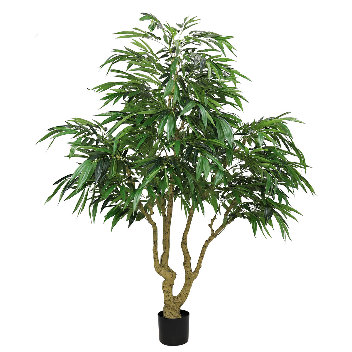 7′ Artificial Willow Tree in Black Pot