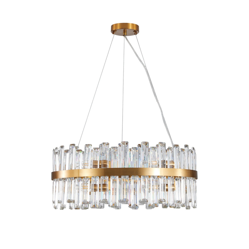 23.6" Modern Crystal Chandelier