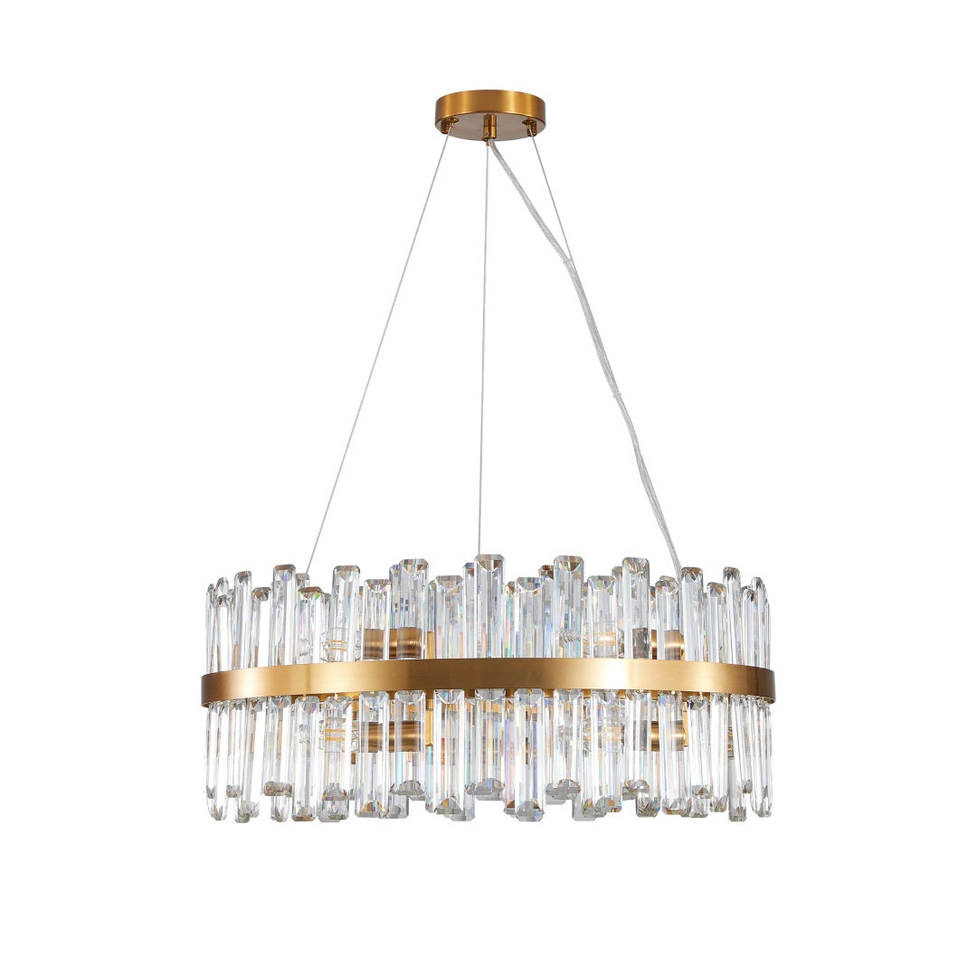 23.6" Modern Crystal Chandelier