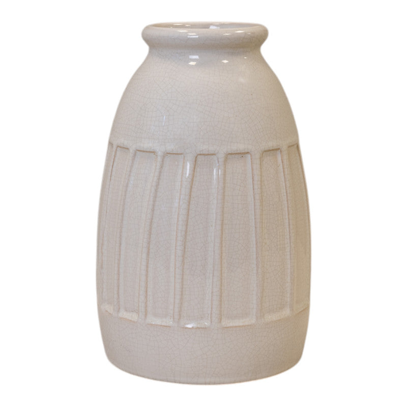 White Ceramic Vase-0