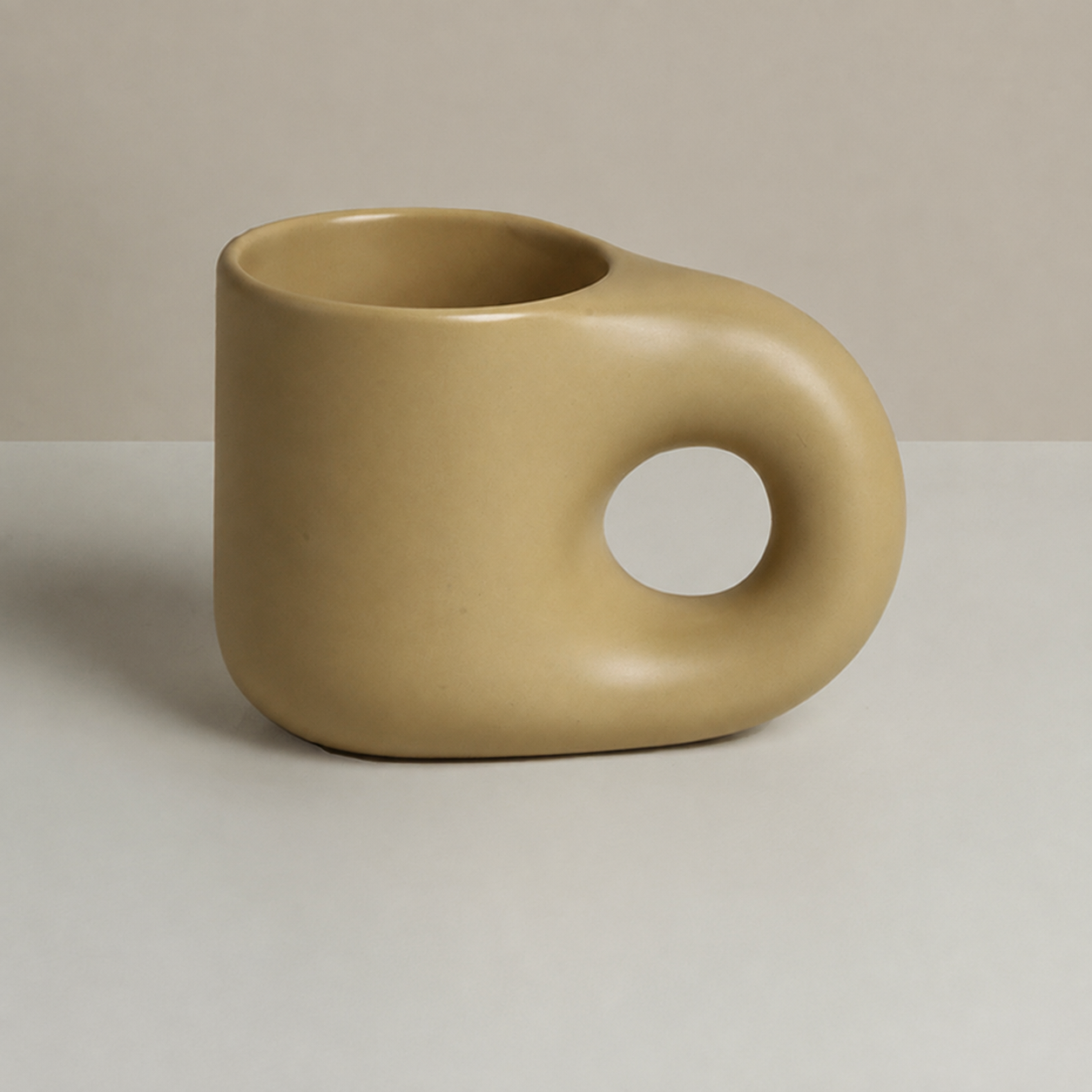 Nordic Ceramic Fat Mug Collection