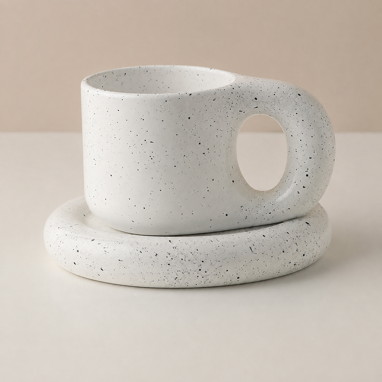Nordic Ceramic Fat Mug Collection