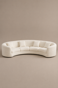 The Monroe Curved 4-Seat Sofa