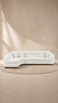 Elara Curved 4-Seat Sectional with Left Chaise