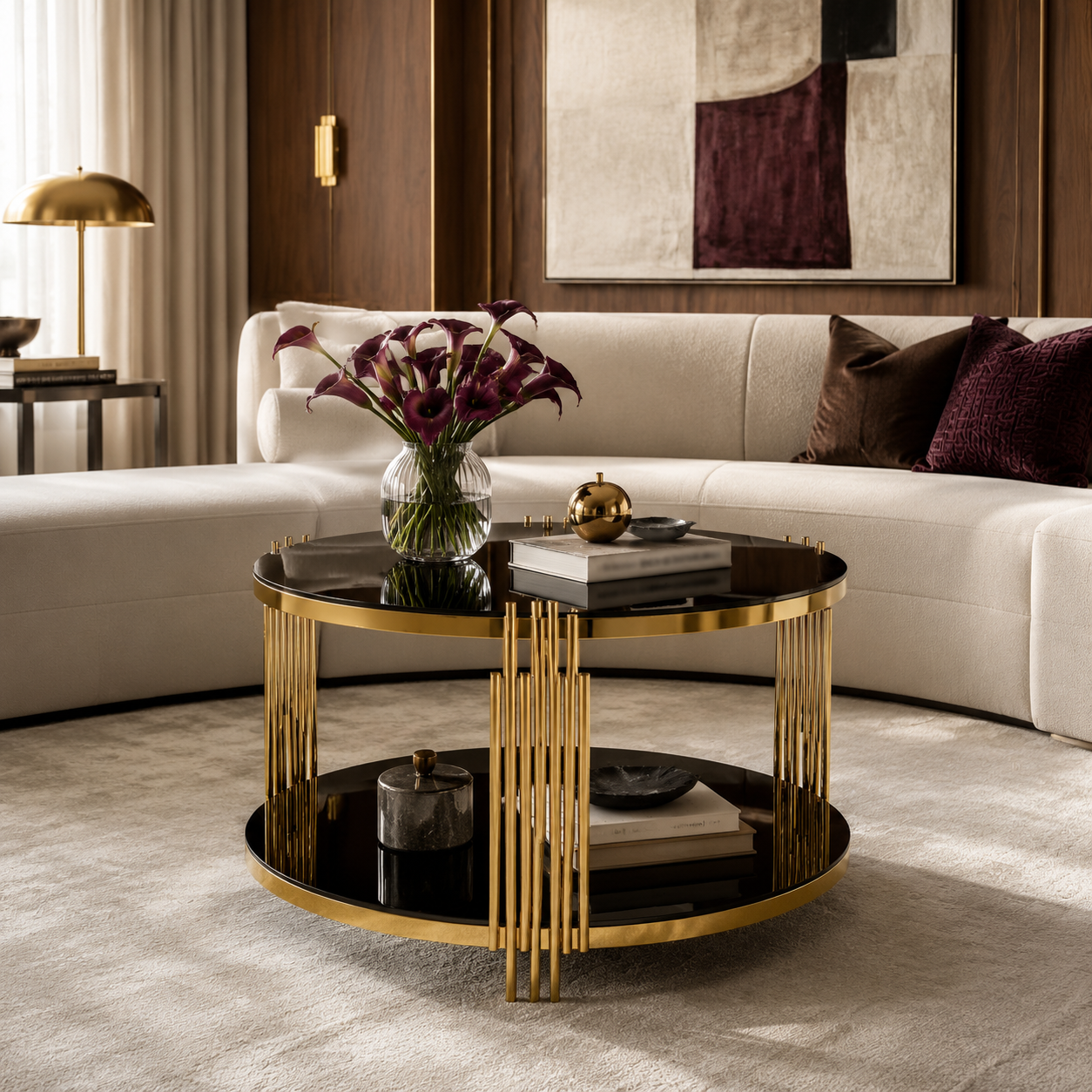 Ophelia Mirrored Coffee Table