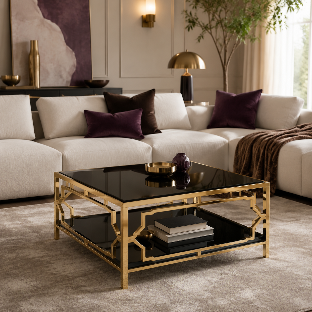 Bellamy Glass Coffee Table
