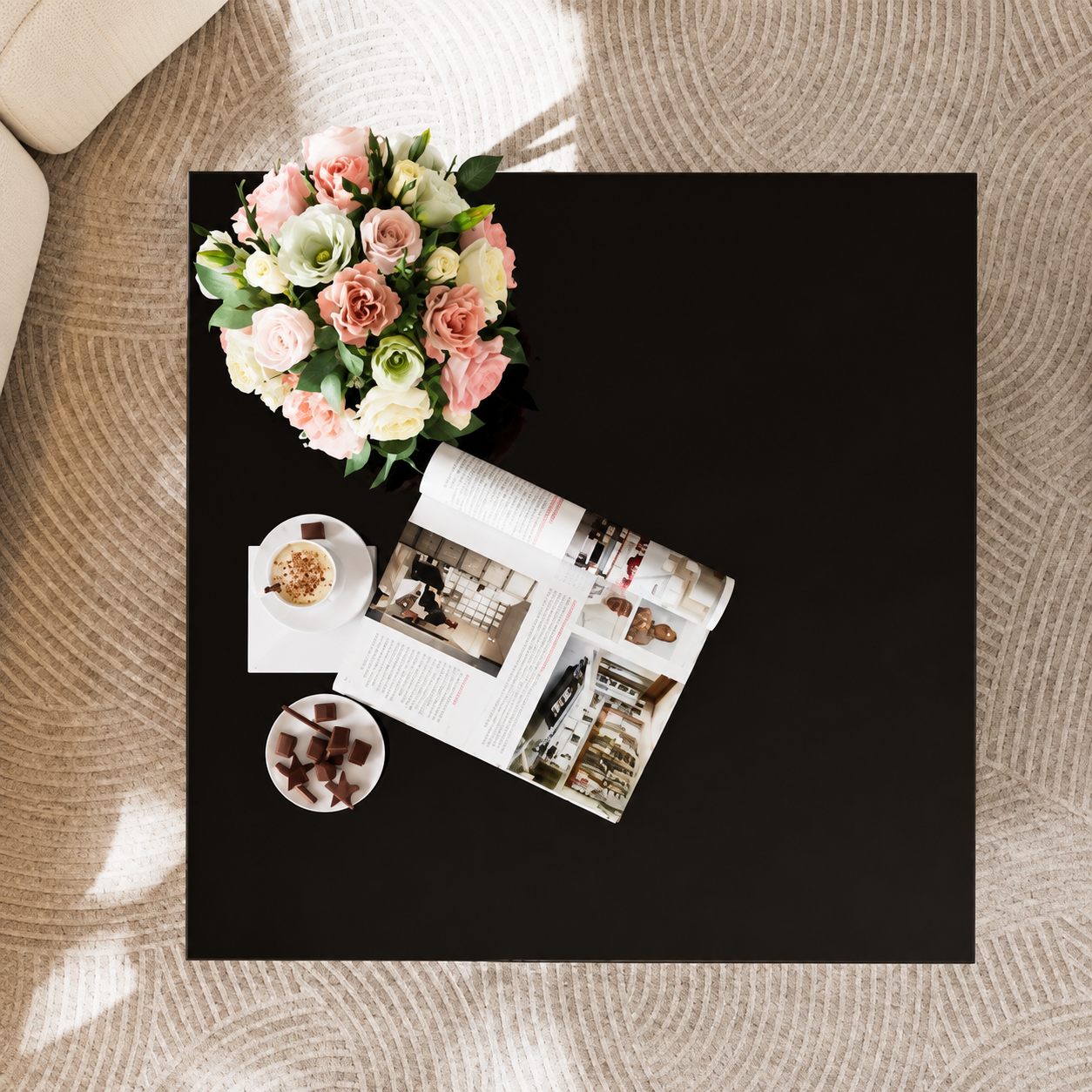 Bellamy Glass Coffee Table