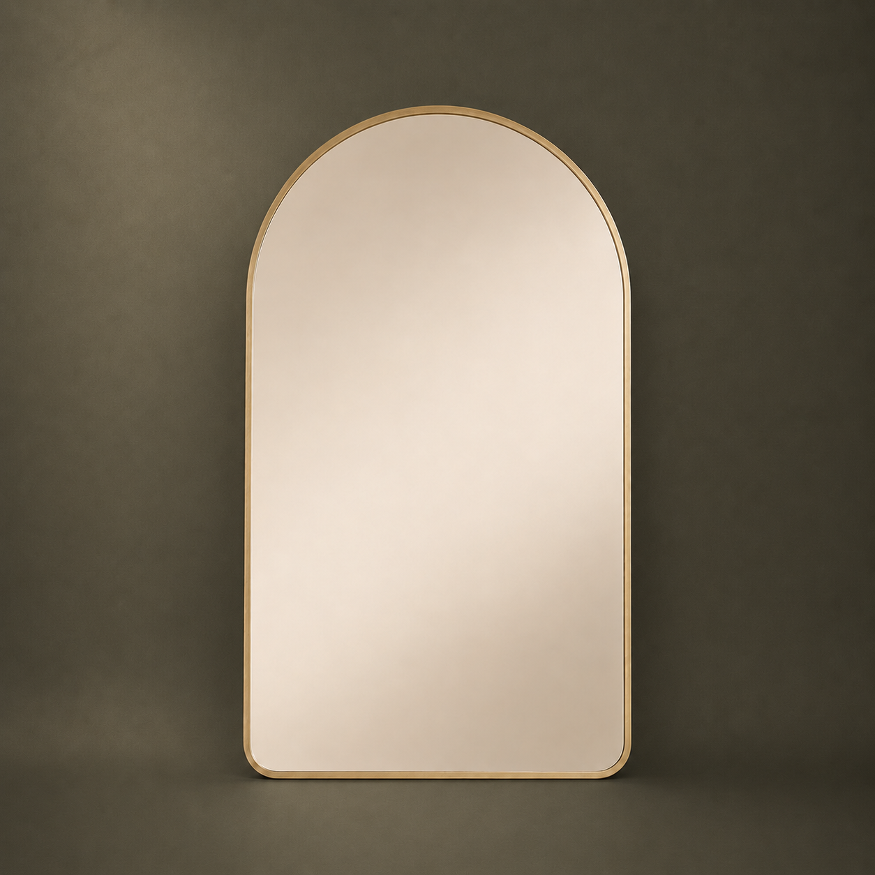 Modern Minimalist Arched Wall Mirror