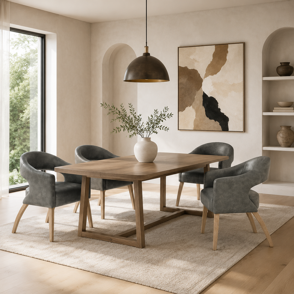 Valencia Faux Leather Dining Chairs