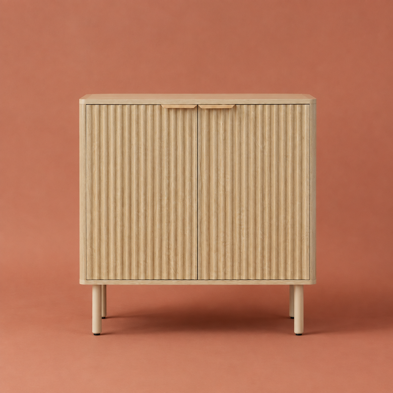Modern Mid-Century Oak Cabinet
