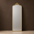 The Celestine Gold Baroque Floor Mirror