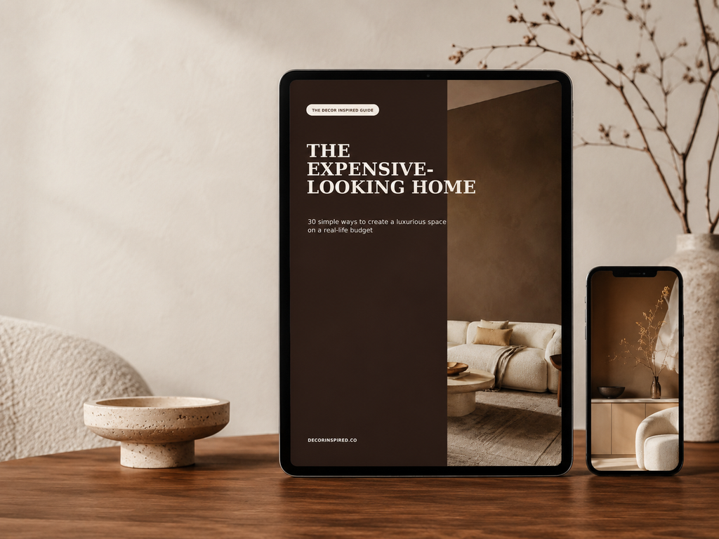 Home Decor Ebook: Make Your Home Look Expensive on a Budget | 31-Page PDF Guide