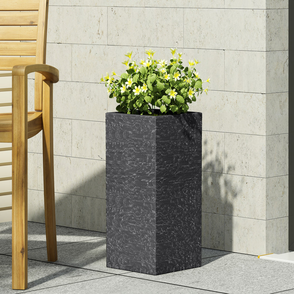 Modern Magnesium Oxide Planter – Gray
