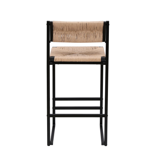 Honey Woven Bar Stools – Set of 2