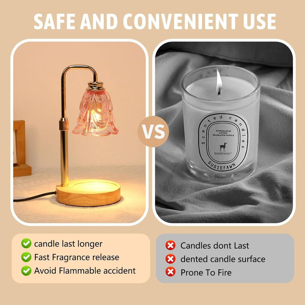 Candle Warmer Lamp With Programmable Timer Dimmable-3