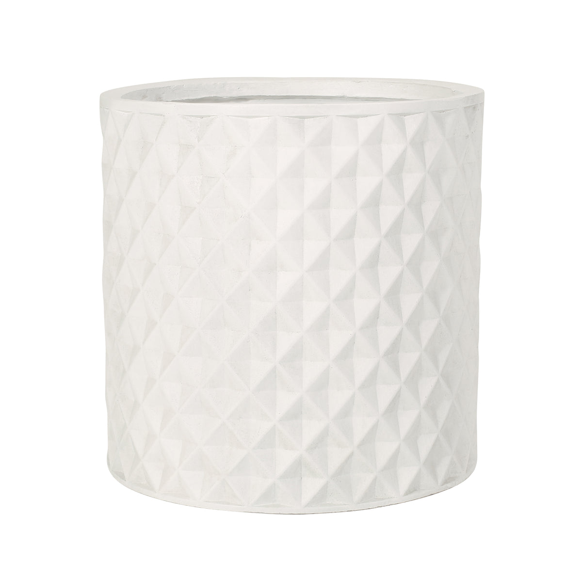 Tall Magnesium Oxide Planter – Antique White