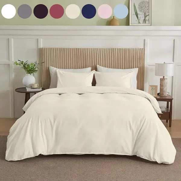 Serta Simply Clean Duvet Cover – King