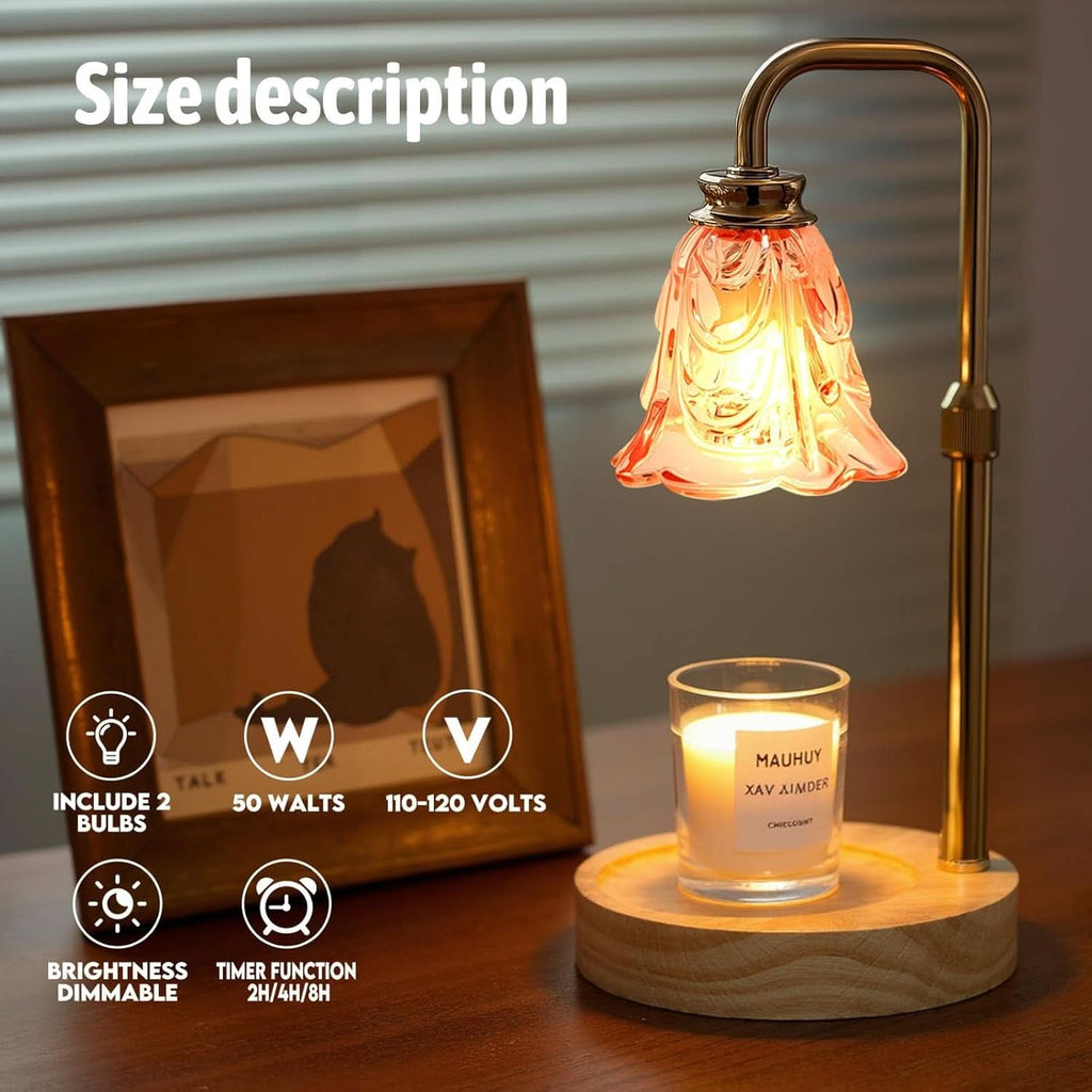 Candle Warmer Lamp With Programmable Timer Dimmable-2