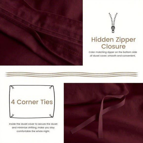 Serta Simply Clean Duvet Cover – Queen