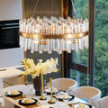 23.6" Modern Crystal Chandelier